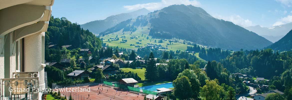 Tennis Holiday Gstaad Palace Switzerland