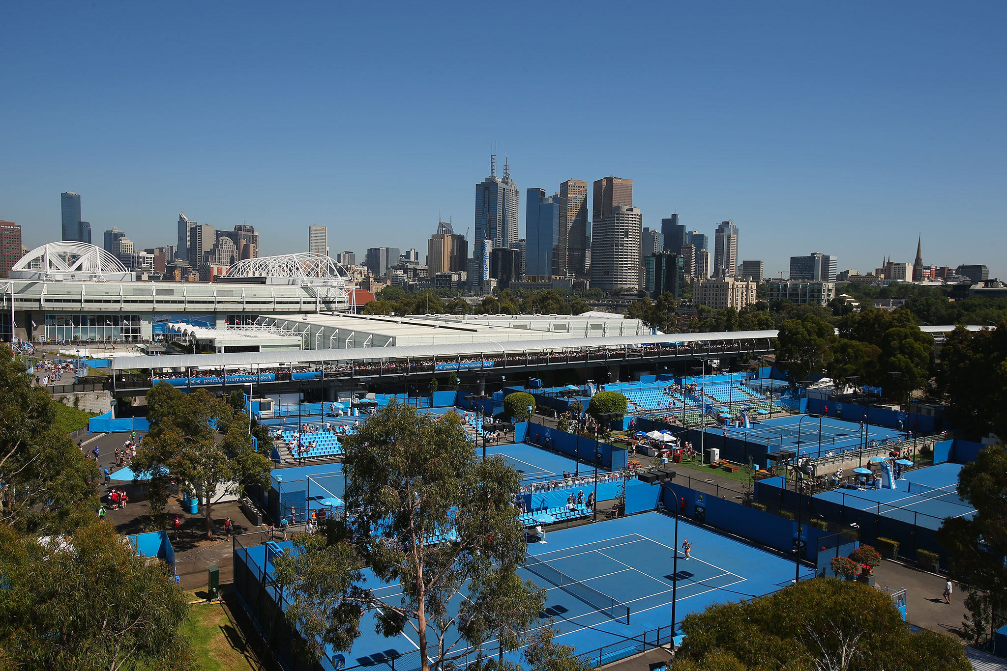 tour melbourne tennis centre